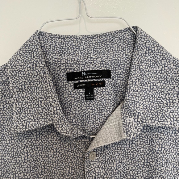 Men’s dress shirt short sleeve - Picture 3 of 4